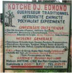 traditional healer in Porto Novo Benin